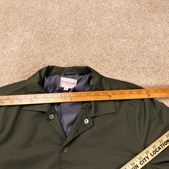 Five Four Los Angeles Jacket Unisex Light Weight Olive Green Size Medium - Picture 6 of 10